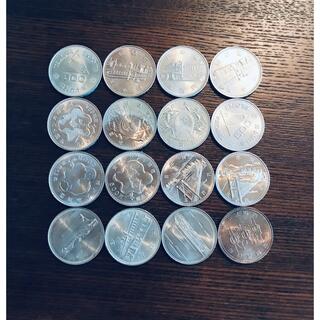 古銭 500円硬貨 16枚(貨幣)