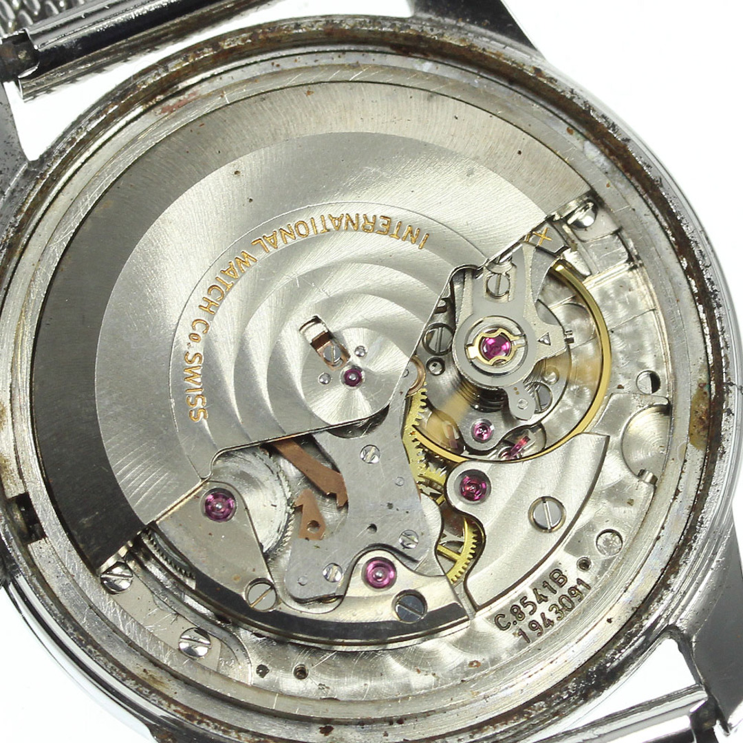 【IWC SCHAFFHAUSEN】IWC ヴィンテージ デイト cal.8541B 自動巻き メンズ_703226【ev20】