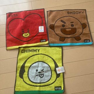 ボウダンショウネンダン(防弾少年団(BTS))のBTS bt21ハンドタオル(タオル/バス用品)