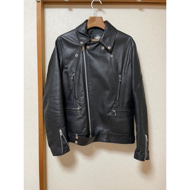 新発売】 JAMES GROSE ライダースジャケット サイズ36 ラムレザー 新発売】 JAMES GROSE ライダースジャケット サイズ36 ラムレザー