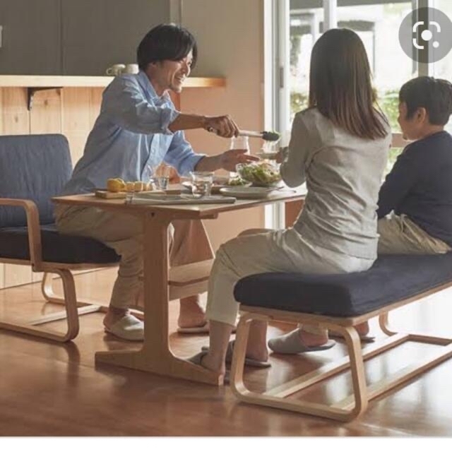 MUJI (無印良品) - MUJI リビングでもダイニングでも使えるテーブルの