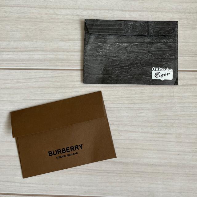 BURBERRY(バーバリー)のメッセージカード　封筒のみ レディースのバッグ(ショップ袋)の商品写真