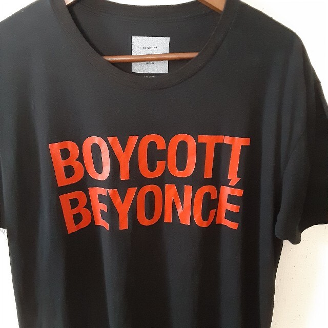 レア　美品　BEYONCE BOYCOTT　オフィシャル TOUR Tシャツ