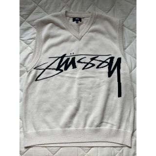 新品未使用 stussy ニットベスト 男女兼用 S