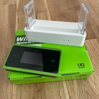 エヌイーシー(NEC)のWiMAX 2+ SpeedWi-Fi NEXT WX06(クレードル付き)(その他)