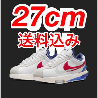 ナイキ(NIKE)のサカイ×ナイキ ズーム コルテッツ "ホワイト アンド ユニバーシティレッド"(スニーカー)