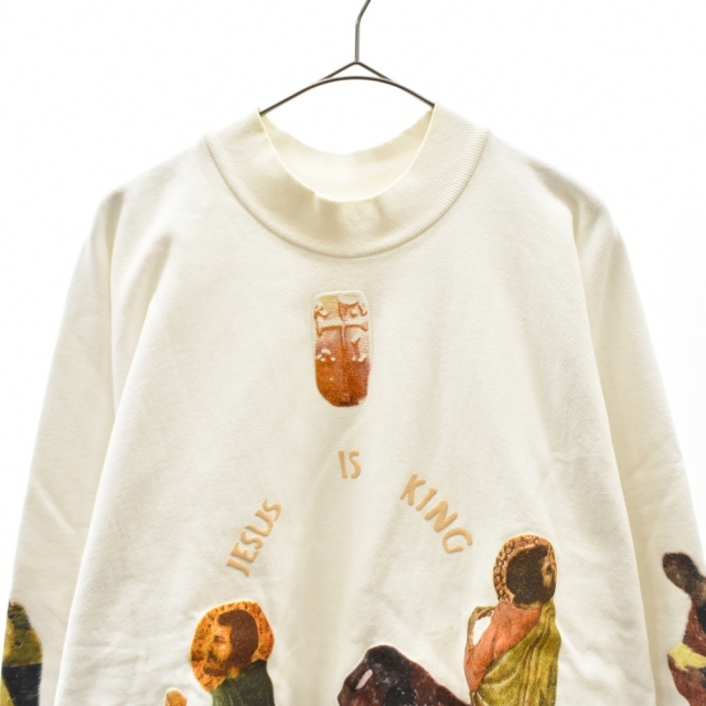 adidas - adidas アディダス jesus is king SWEAT SHIRT ジーザスイズ ...