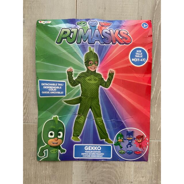 パジャマスク　PJ Masks ゲッコー　コスチューム　ハロウィン　3歳4歳 エンタメ/ホビーのコスプレ(衣装)の商品写真