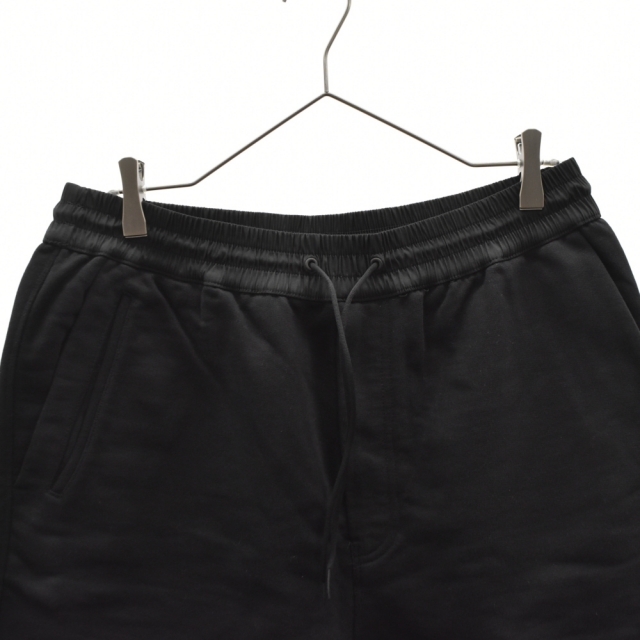 Y-3(ワイスリー)のY-3 ワイスリー 20SS CLASSIC TERRY SHORTS 裾ロゴ スウェットショーツ ハーフパンツ ブラック FN3394 メンズのパンツ(ショートパンツ)の商品写真