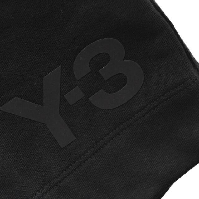 Y-3(ワイスリー)のY-3 ワイスリー 20SS CLASSIC TERRY SHORTS 裾ロゴ スウェットショーツ ハーフパンツ ブラック FN3394 メンズのパンツ(ショートパンツ)の商品写真