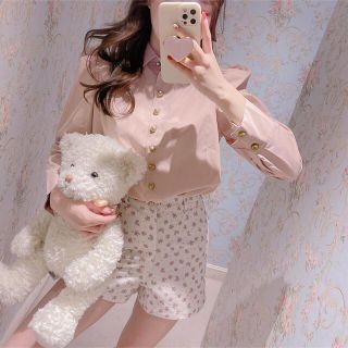 エピヌ(épine)のharuka様専用 l é button blouse pink(シャツ/ブラウス(長袖/七分))