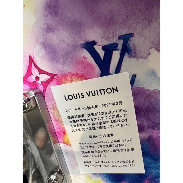 LOUIS VUITTON(ルイヴィトン)のルイヴィトン  スケートボード　スケボー　オブジェ　インテリア　飾り スポーツ/アウトドアのスポーツ/アウトドア その他(スケートボード)の商品写真