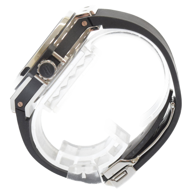 HUBLOT(ウブロ)のHUBLOT ウブロ ビッグバン ベゼルダイヤ 腕時計 シルバー/ブラック 361.SX.1270.RX.1104 メンズの時計(腕時計(アナログ))の商品写真