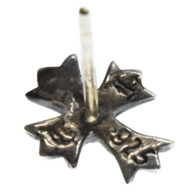 CHROME HEARTS クロムハーツ No2 CH CRS/CHクロス スタッド クロス ピアス - 4