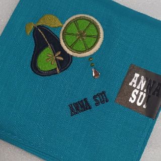 アナスイ(ANNA SUI)の値下げ📌【訳あり】アナスイ☆ラインストーン付きハンカチ(ハンカチ)