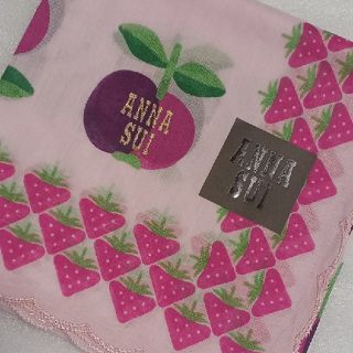 アナスイ(ANNA SUI)の値下げ📌アナスイ☆大判ハンカチ🍎🍓(ハンカチ)