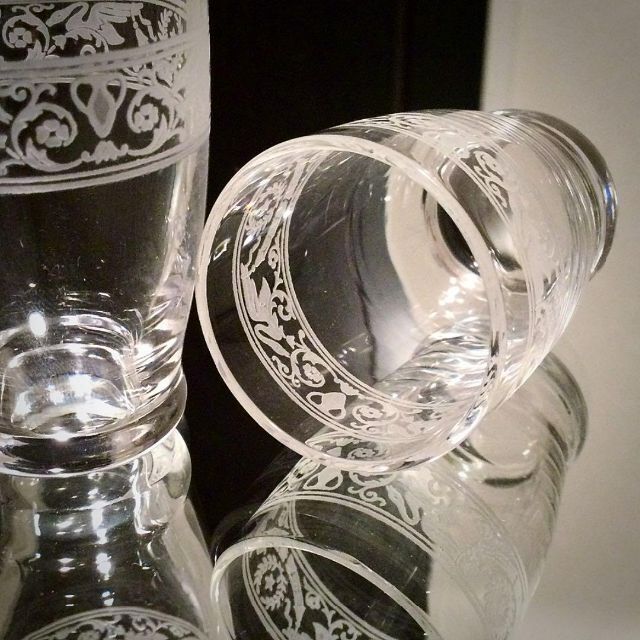Baccarat - 美品☆レア オールド バカラ 白鳥【シーニュ】リキュール