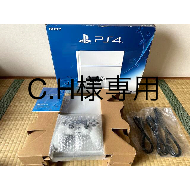 PlayStation®4 グレイシャー・ホワイト 500GB CUH-120…PS4