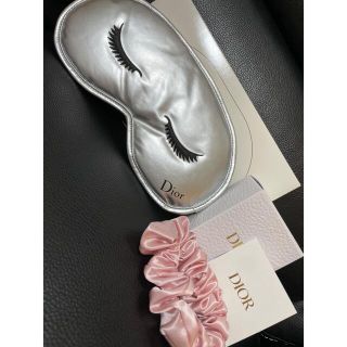 ディオール(Dior)のDIOR アイマスク　シュシュ(旅行用品)