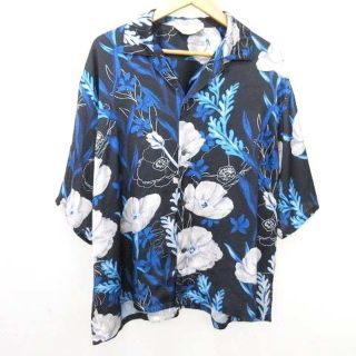 ジエダ(Jieda)のジエダ 19ss シャツ 半袖 フラワーパターン 花柄 アロハ ハワイアン 春夏(シャツ)