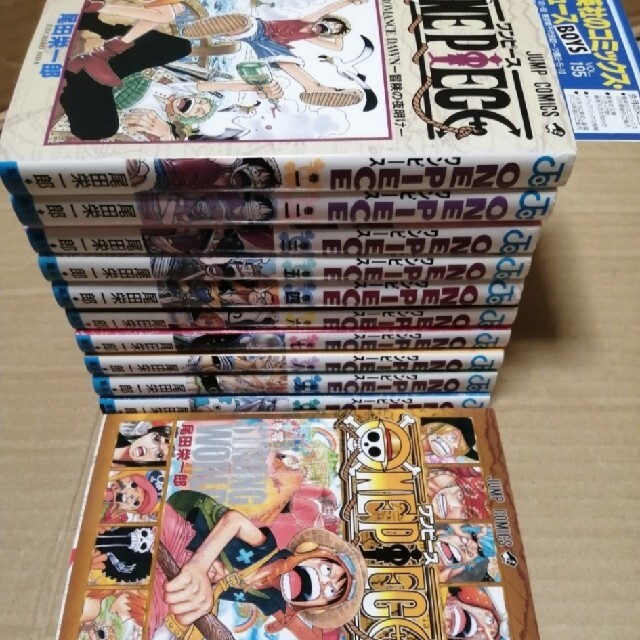 珍しい ONE PIECE初版1~10、非売品零巻11冊セット 少年漫画
