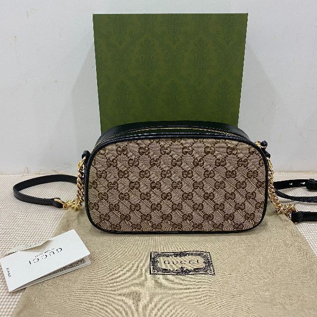 わせでアッ Gucci - GUCCI グッチ GGマーモント チェーンショルダー