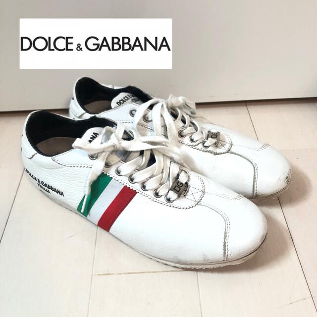 ドルチェ&ガッバーナ レザースニーカー 6 ドルガバ DOLCE&GABBANA