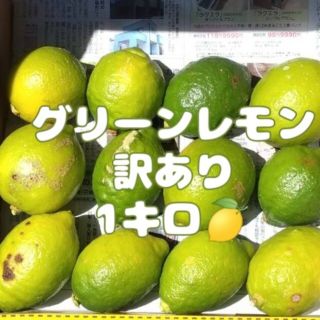 訳あり 国産グリーンレモン(野菜)