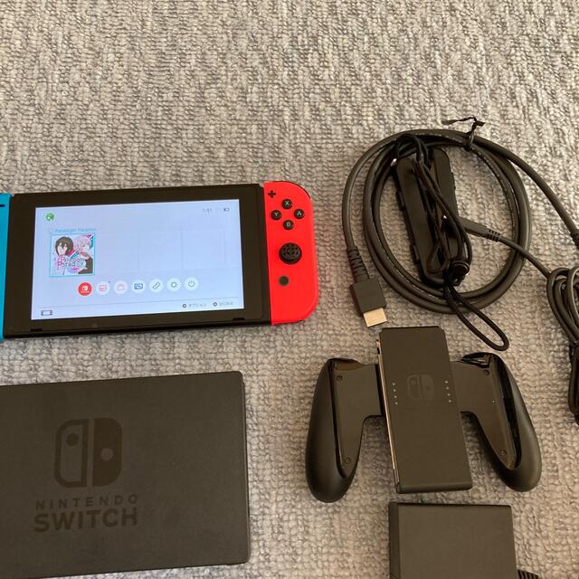 Nintendo Switch JOY-CON(L)(R)本体セット 動作品 - 携帯用ゲーム機本体
