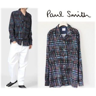 ポールスミス(Paul Smith)の新品訳【ポールスミス】今季 レトロチェック カジュアル シャツ L(シャツ)