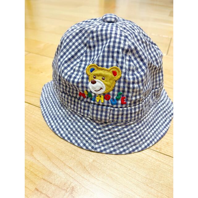 mikihouse(ミキハウス)のミキハウス　帽子　５０センチ キッズ/ベビー/マタニティのこども用ファッション小物(帽子)の商品写真