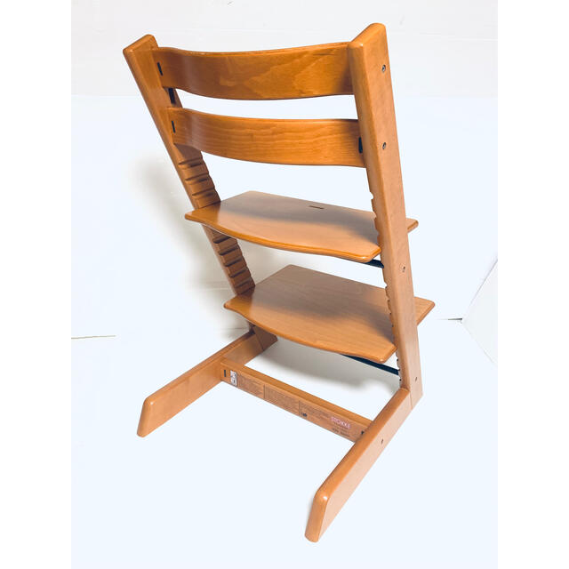 Stokke(ストッケ)のちなみ　様【人気絶版色】（473）ストッケ トリップトラップ チェリー色 キッズ/ベビー/マタニティの寝具/家具(その他)の商品写真