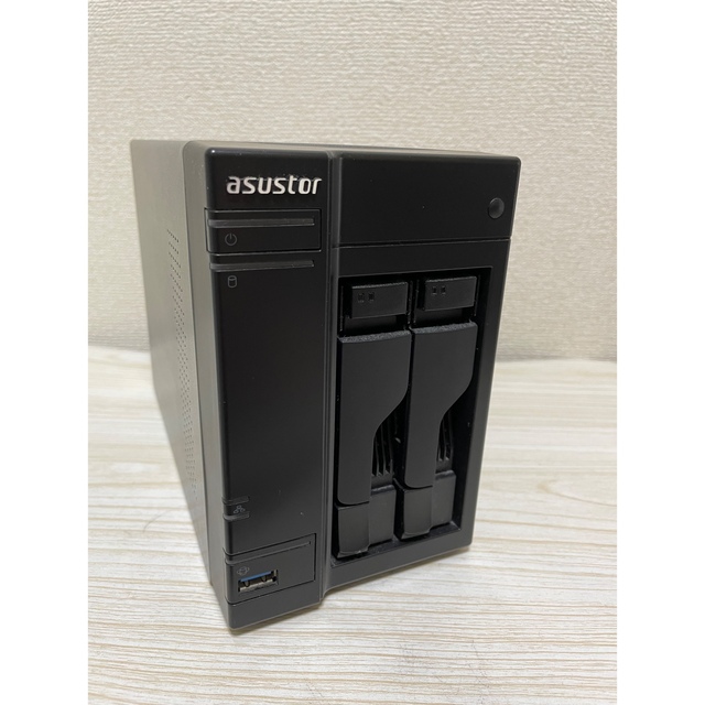 ASUSTOR 2ベイNAS AS-202T + 3TB HDD