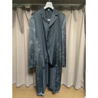 ブラックコムデギャルソン(BLACK COMME des GARCONS)のBLACK comme des garcons ロングジャケット(テーラードジャケット)