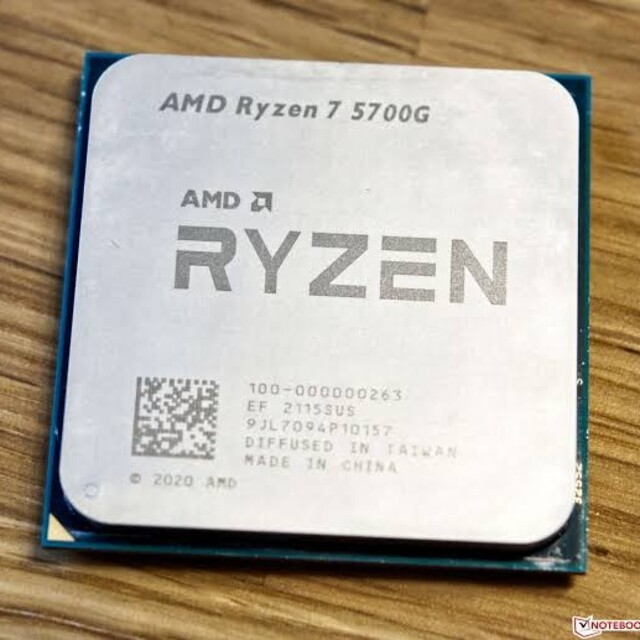 AMD Ryzen 7 5700G 本体のみ AMD Ryzen 7 5700G 本体のみ