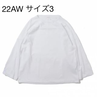 コモリ(COMOLI)の【22AW】COMOLI / コモリ フットボール Tシャツ(Tシャツ/カットソー(七分/長袖))