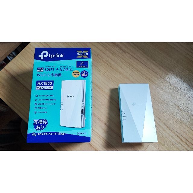 TP-Link RE600X wi-fi6 中継機 AX1800