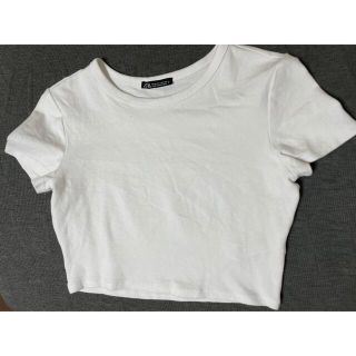 ザラ(ZARA)のZARA  ショート丈Tシャツ(Tシャツ(半袖/袖なし))