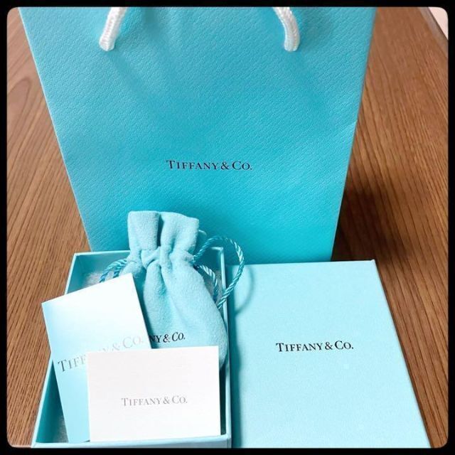 Tiffany ネックレス　ペンダント　ラビングハート　ダイヤ　シルバー