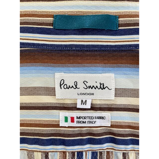 Paul Smith(ポールスミス)のPaul Smith　ポールスミス　長袖シャツ　　マルチカラーストライプ　M メンズのトップス(シャツ)の商品写真