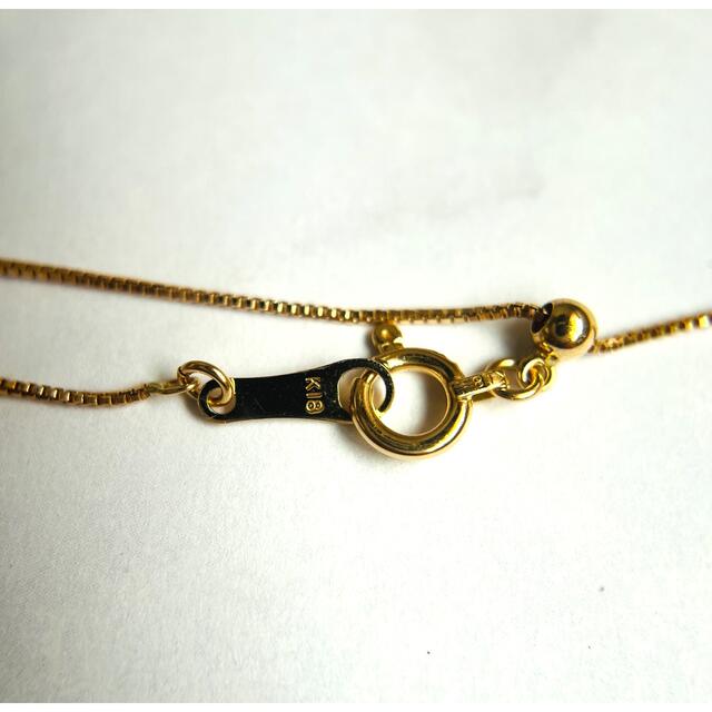 K18ダイヤモンドネックレス D:0.30ct H&C DPSカード付