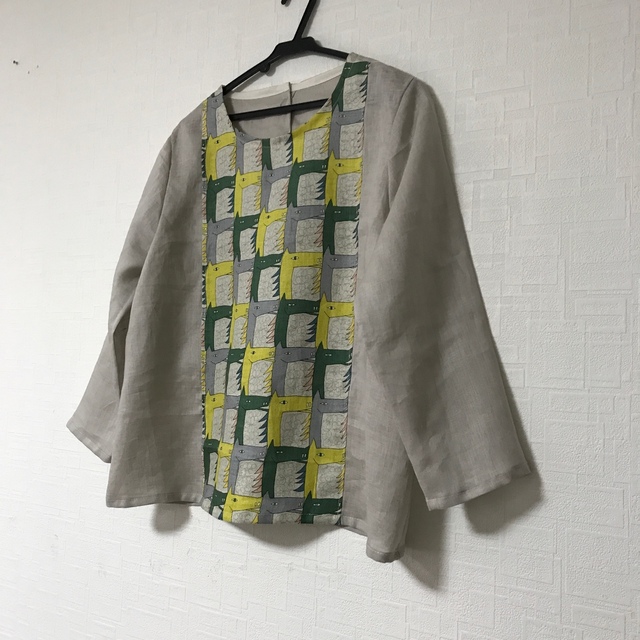 ミナペルホネン thoroughbred プルオーバー ハンドメイド