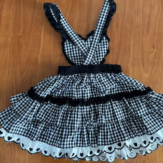 Shirley Temple(シャーリーテンプル)のシャーリーテンプル　100 キッズ/ベビー/マタニティのキッズ服女の子用(90cm~)(ワンピース)の商品写真