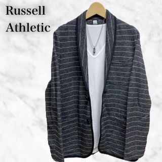 ラッセルアスレティック(Russell Athletic)のRUSSELL ATHLETIC テーラードジャケット ボーダージャケット(テーラードジャケット)