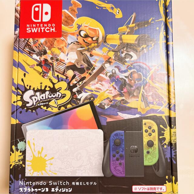 ゲームソフトゲーム機本体Nintendo Switch 有機ELモデル スプラトゥーン3エディション