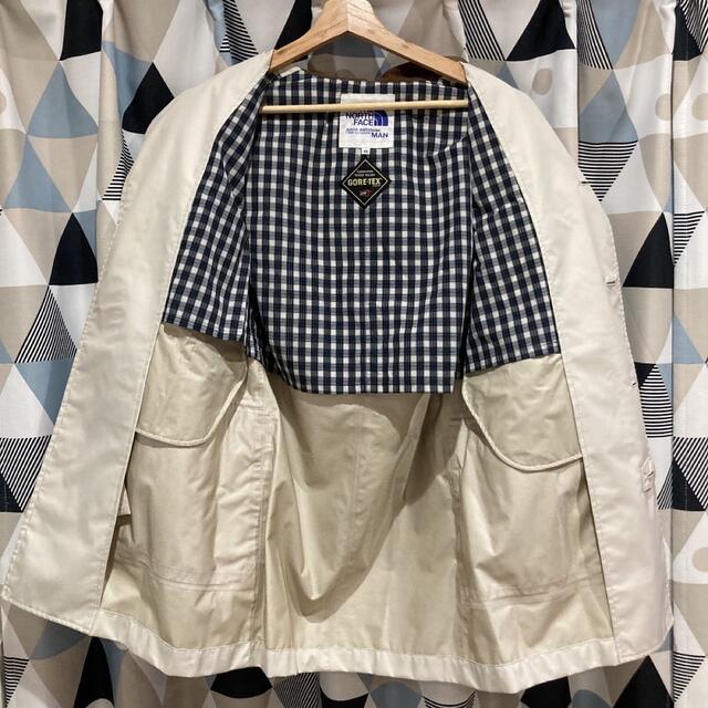 JUNYA WATANABE COMME des GARCONS(ジュンヤワタナベコムデギャルソン)のノースフェイス × JUNYA WATANABE ギャルソン ステンカラーコート メンズのジャケット/アウター(ステンカラーコート)の商品写真