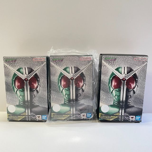 新品S.H.Figuarts 仮面ライダーW サイクロンジョーカー 3セット 1