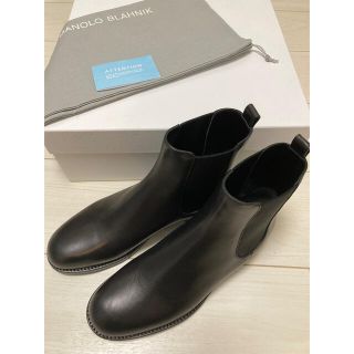 マノロブラニク(MANOLO BLAHNIK)のマノロブラニク　サイドゴアブーツ(ブーツ)