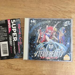 スチームハーツ　PCエンジンスーパーCDROM2(家庭用ゲームソフト)