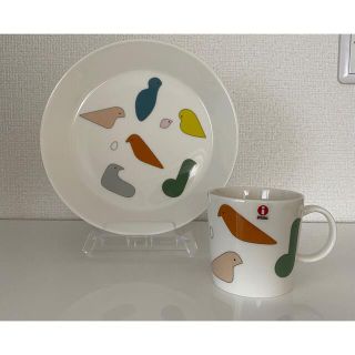 イッタラ(iittala)のイッタラ X ミナ ペルホネン マグ ＆プレート バード マルチカラー(食器)